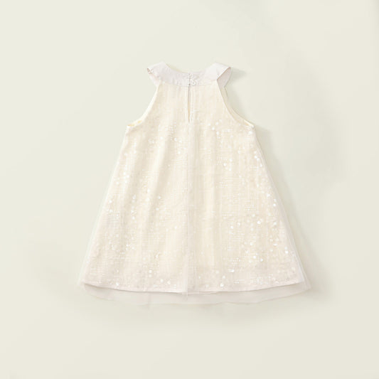 Girl's Sequin Sleeveless Dress