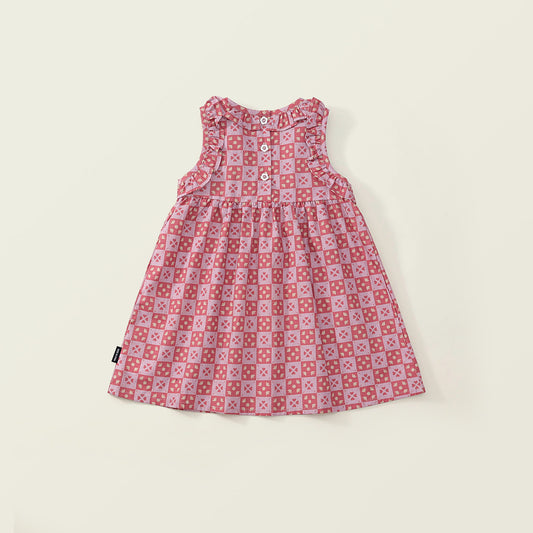Girl's Embroidered Floral Sundress