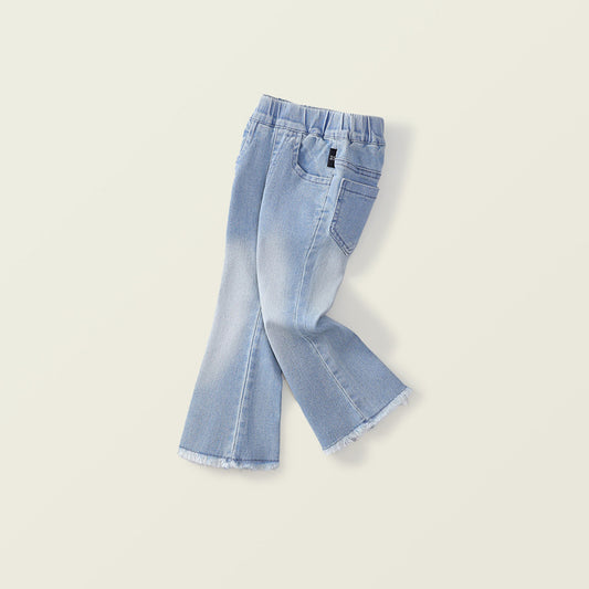 Girl's Korean-Style Skinny flare Pants