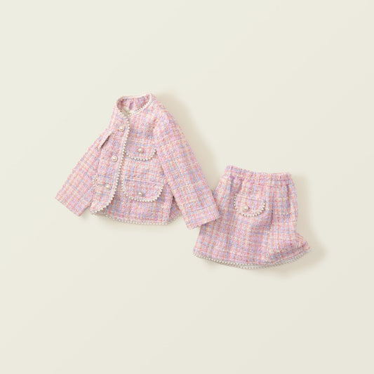 Girls' Little tweed-Style Set
