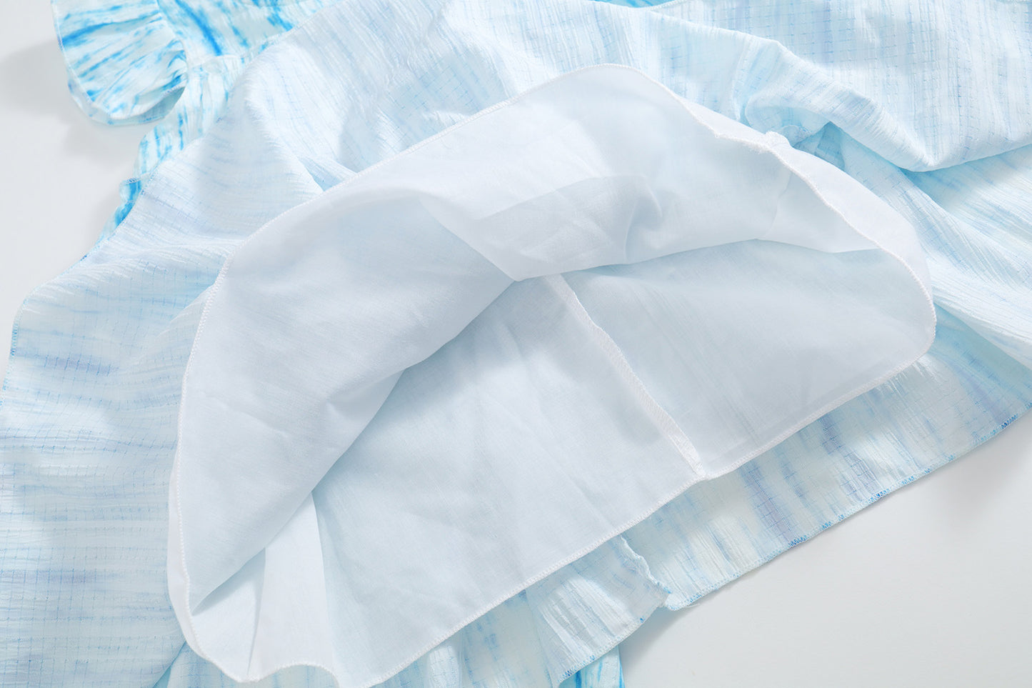 Girls' Flutter Sleeve A-Line Dress