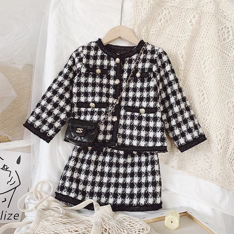 Girl's Spring New Korean-Style Princess Dress Set