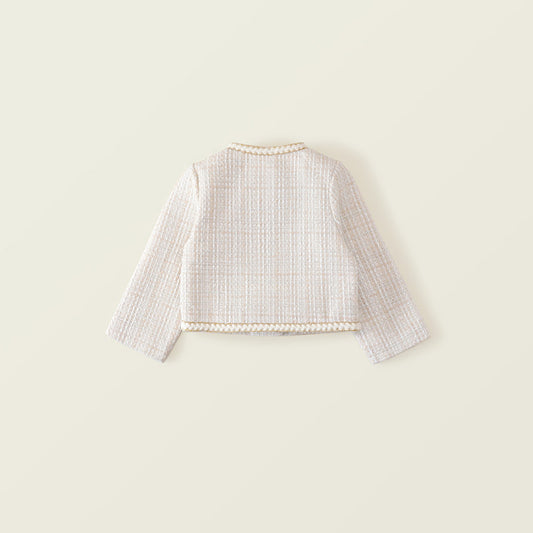 Girl's Autumn Tweed Jacket