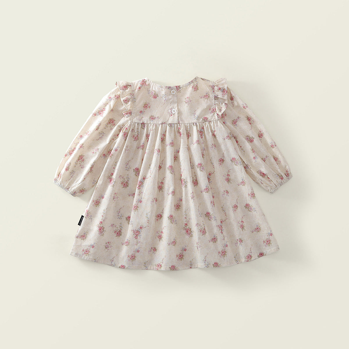 Girl's Long Sleeve Ruffle Toddler Dress - K6115995