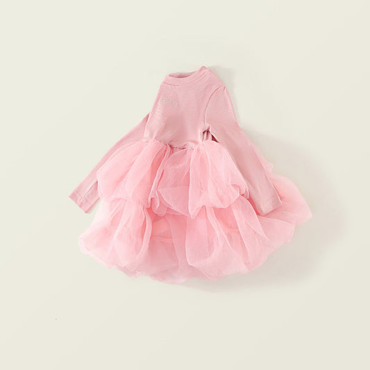 Girl's Pink Tulle Dress