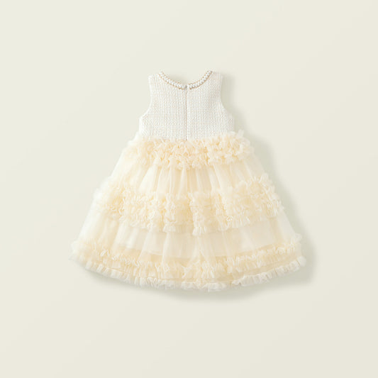 Girl's French Tweed Dress(K4145270)