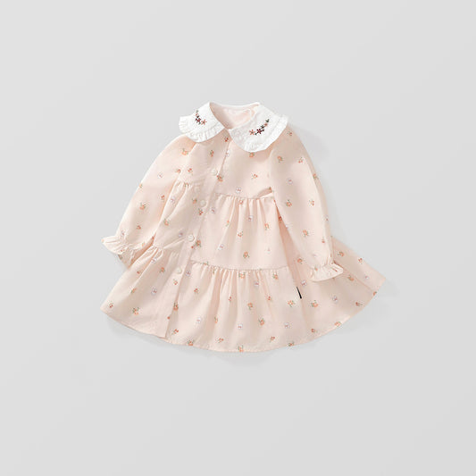 Girls' Embroidered Dress