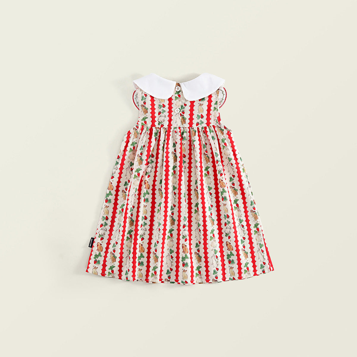 Bunny & Strawberry Print Dress - K6125957