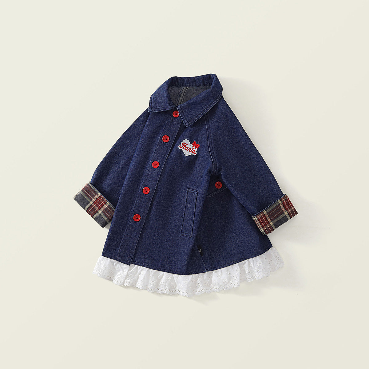 Girl's Denim Jacket Coat