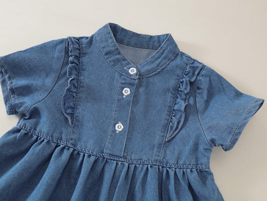 Girl's Denim Dress -K6125923