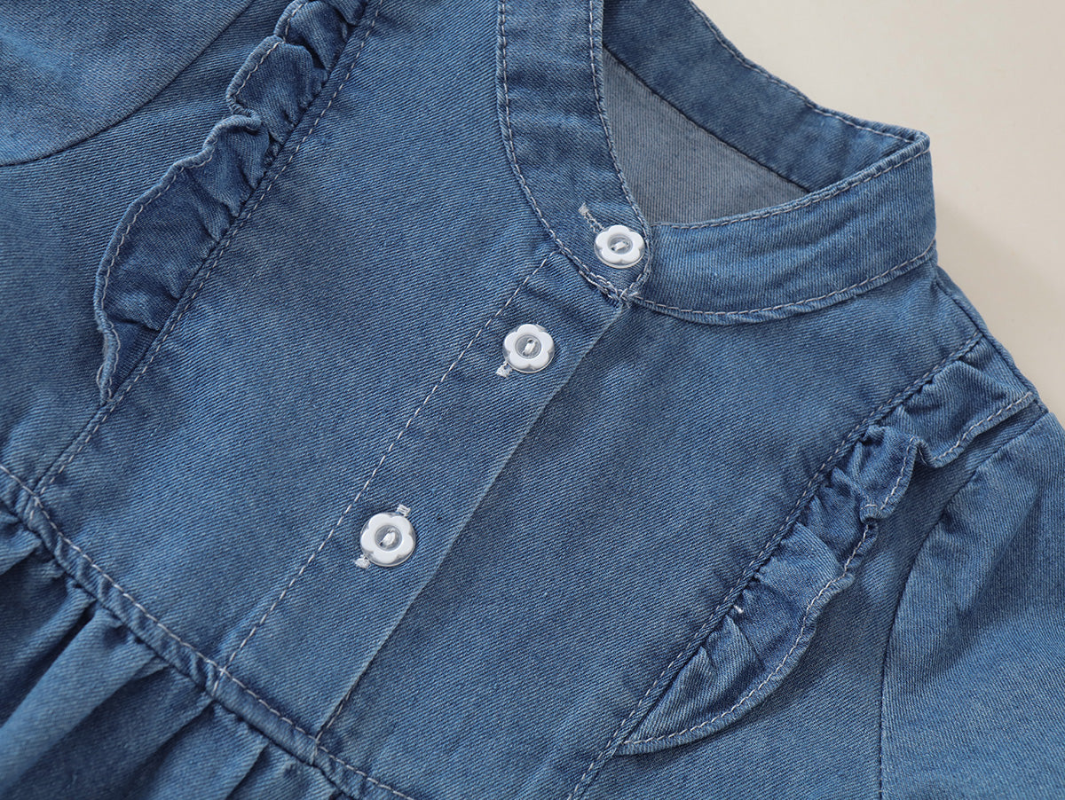 Girl's Denim Dress -K6125923