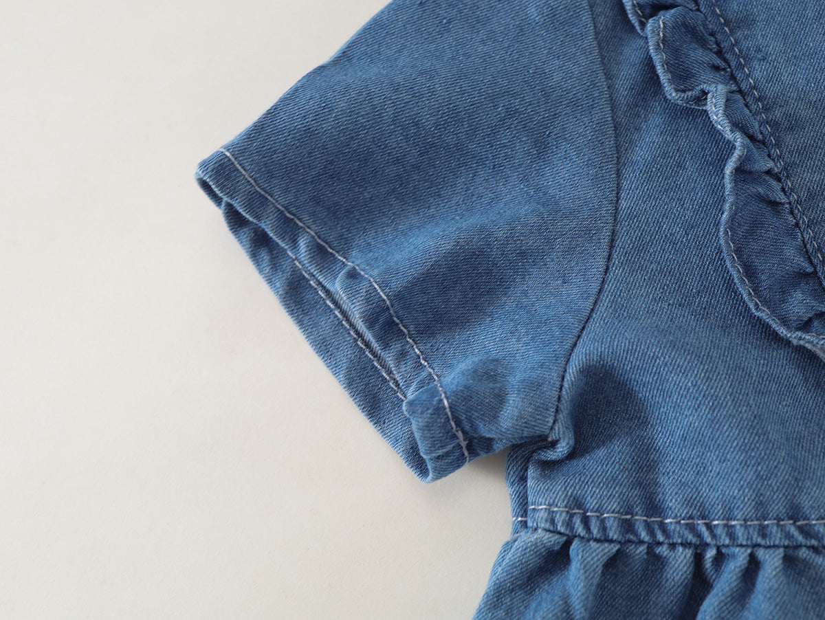 Girl's Denim Dress -K6125923