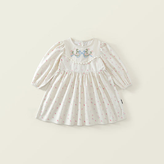 Girl's Embroidered Dress - K6115922