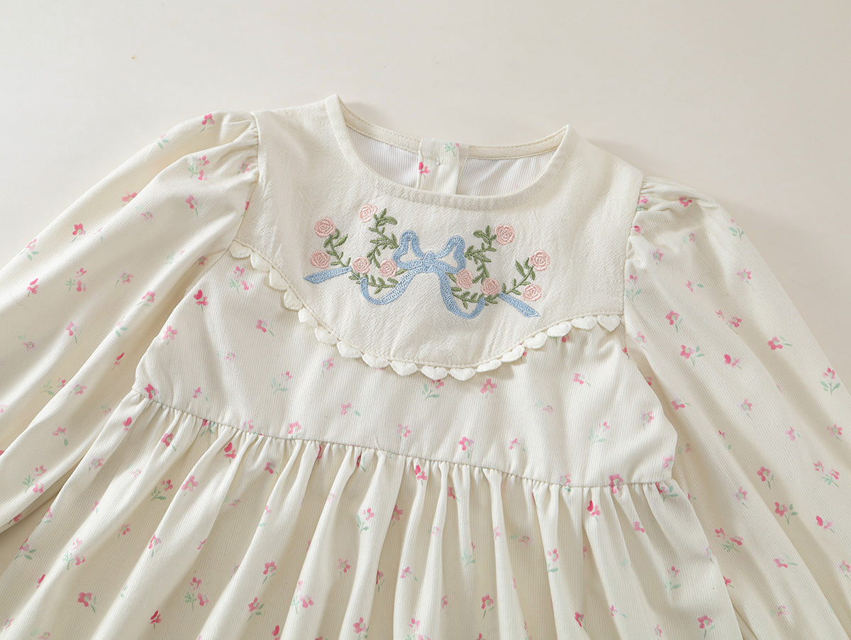 Girl's Embroidered Dress - K6115922