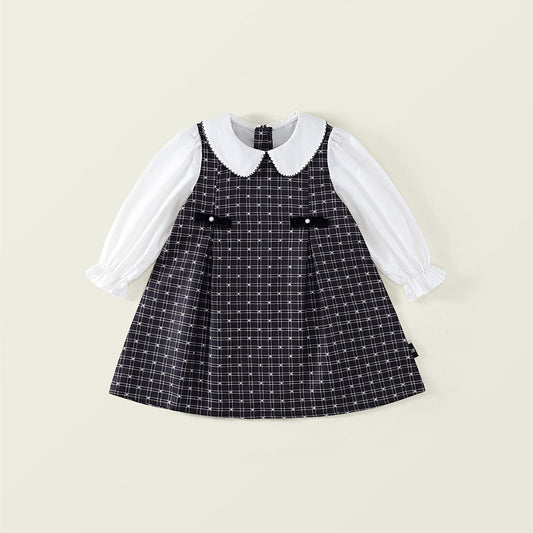 Girl's Checked Dress - K6115950