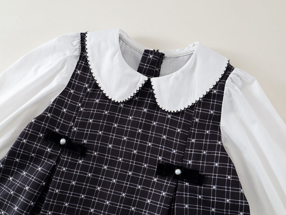 Girl's Checked Dress - K6115950