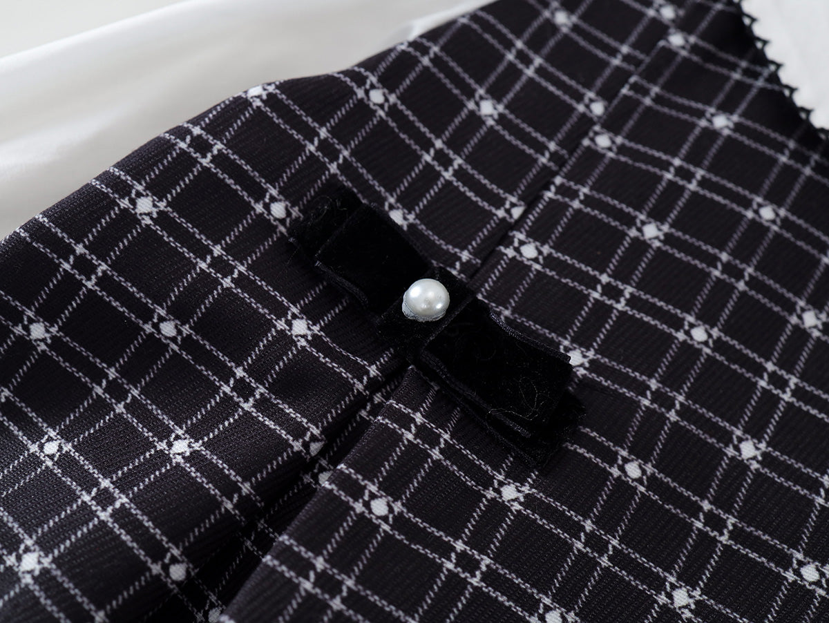 Girl's Checked Dress - K6115950