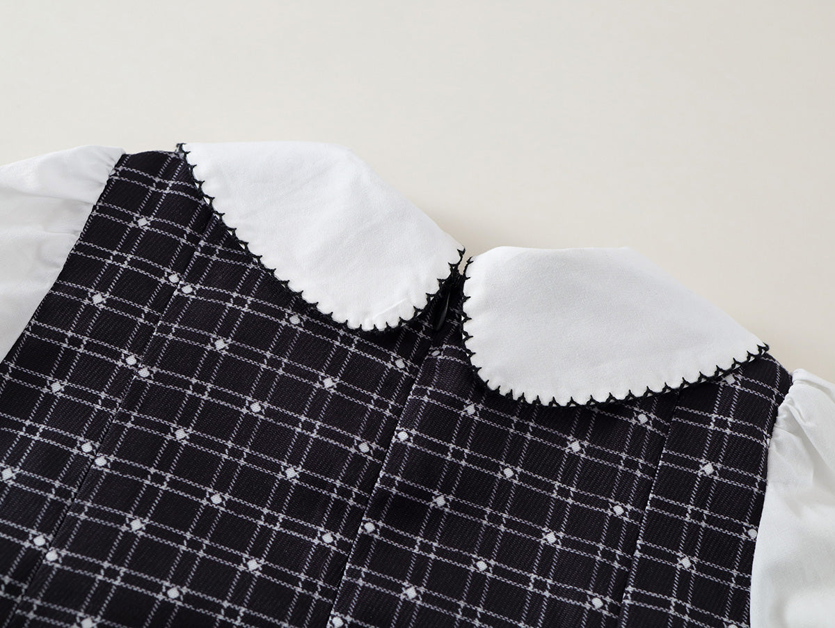 Girl's Checked Dress - K6115950