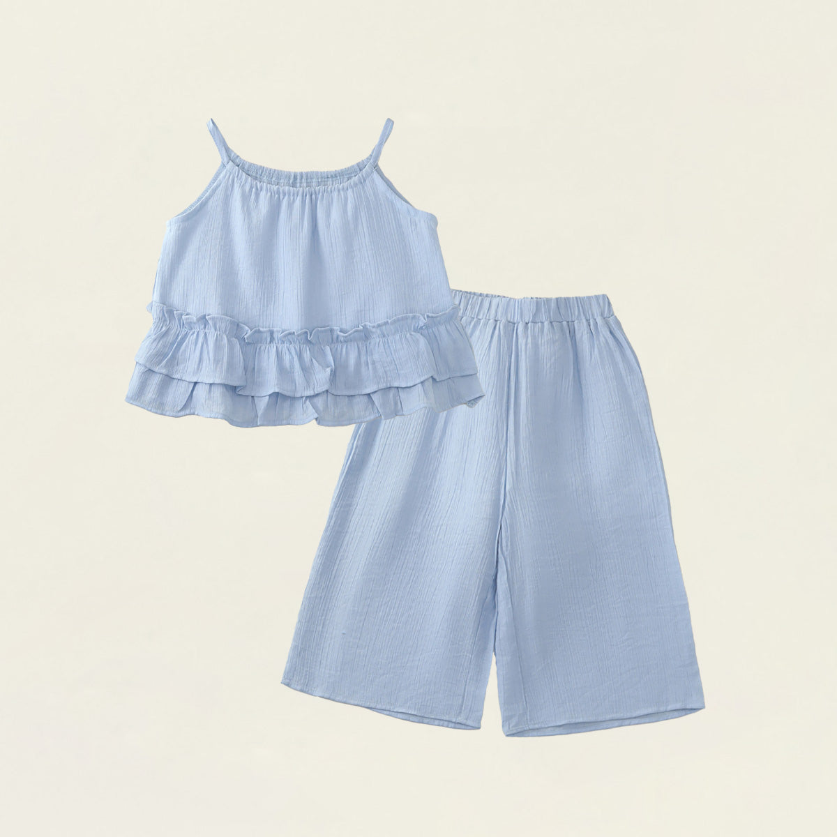 Girls' Ruffle Cami & Shorts Set (2 Colors) - K6126202