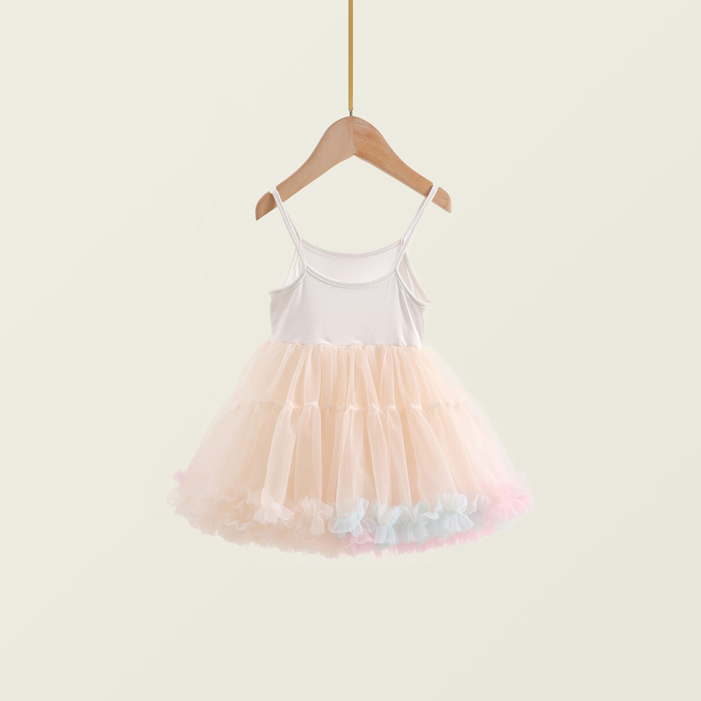 Girls Summer New Puffy Tulle Princess Dress