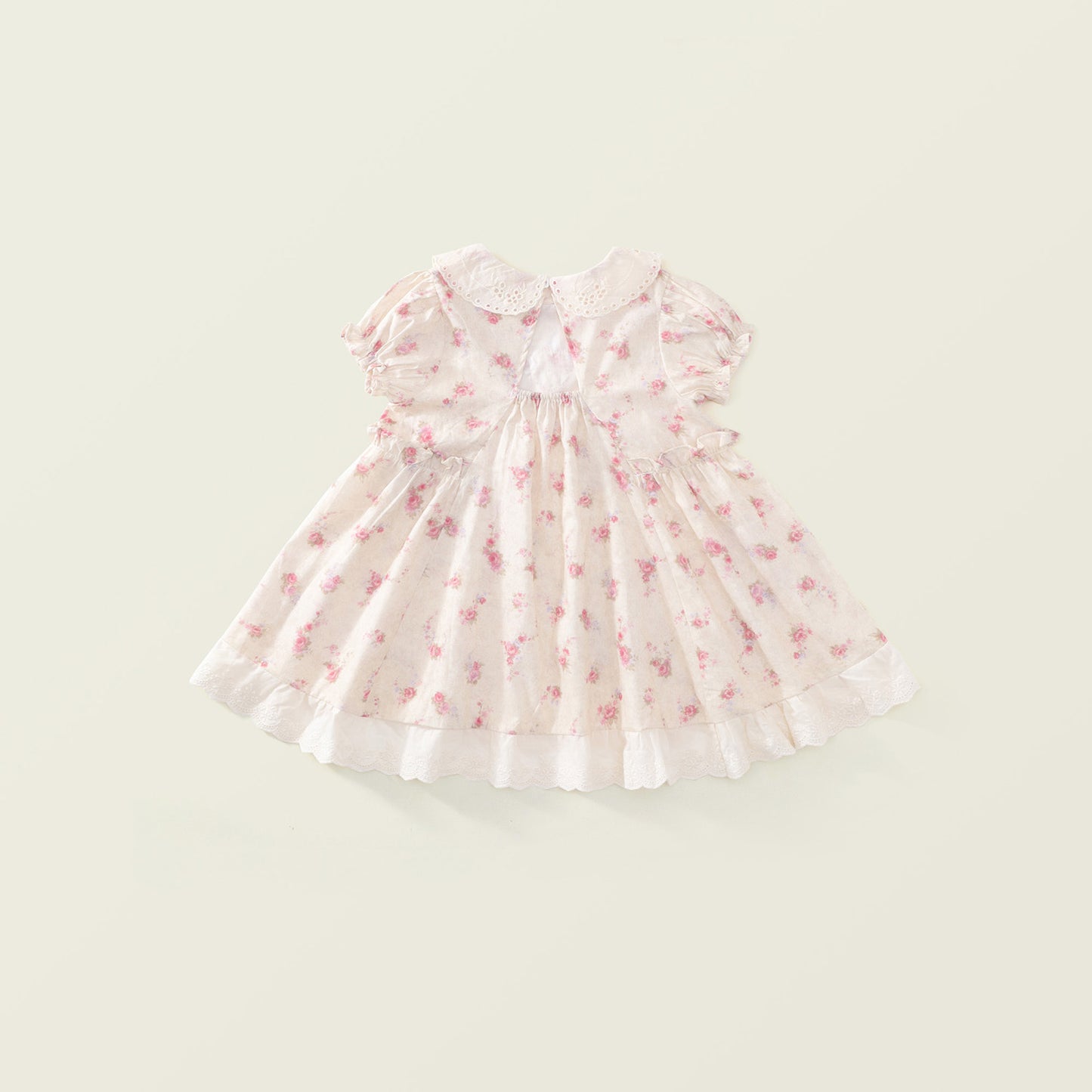 Girls Floral Lace Princess Dress