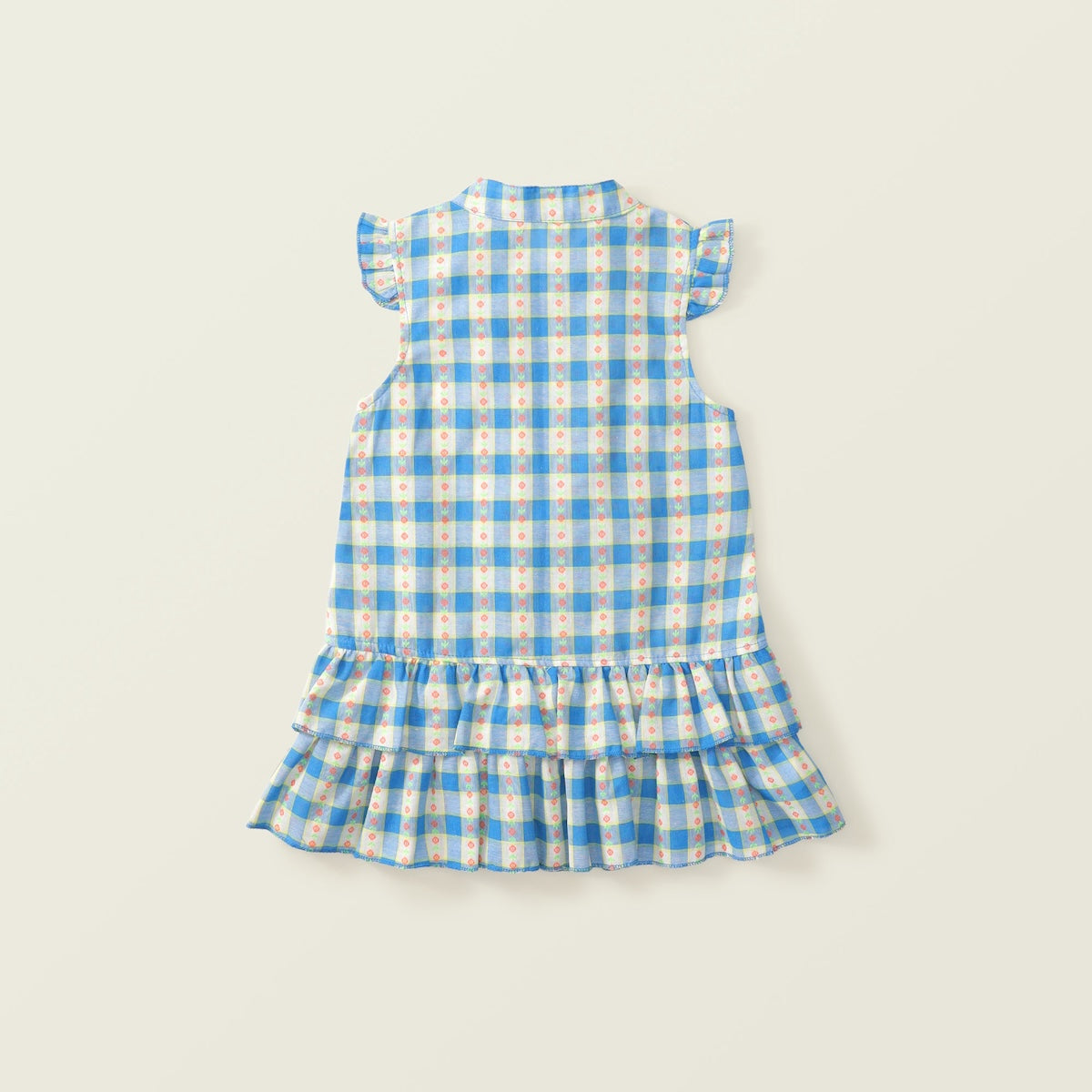 Girls Gingham Princess Dress