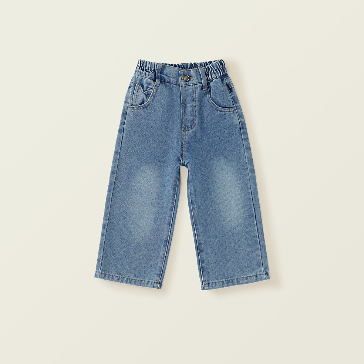 Wide-Leg Denim Pants -K4135400