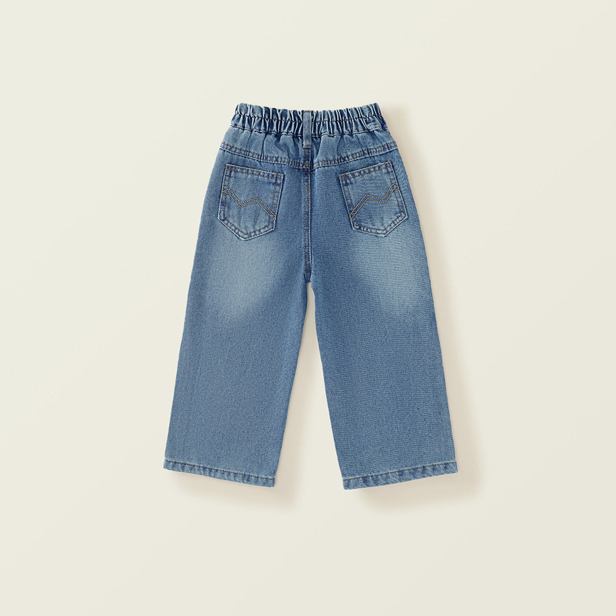 Wide-Leg Denim Pants -K4135400