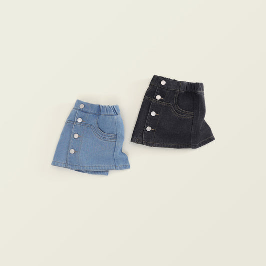 Girl's Denim Skort