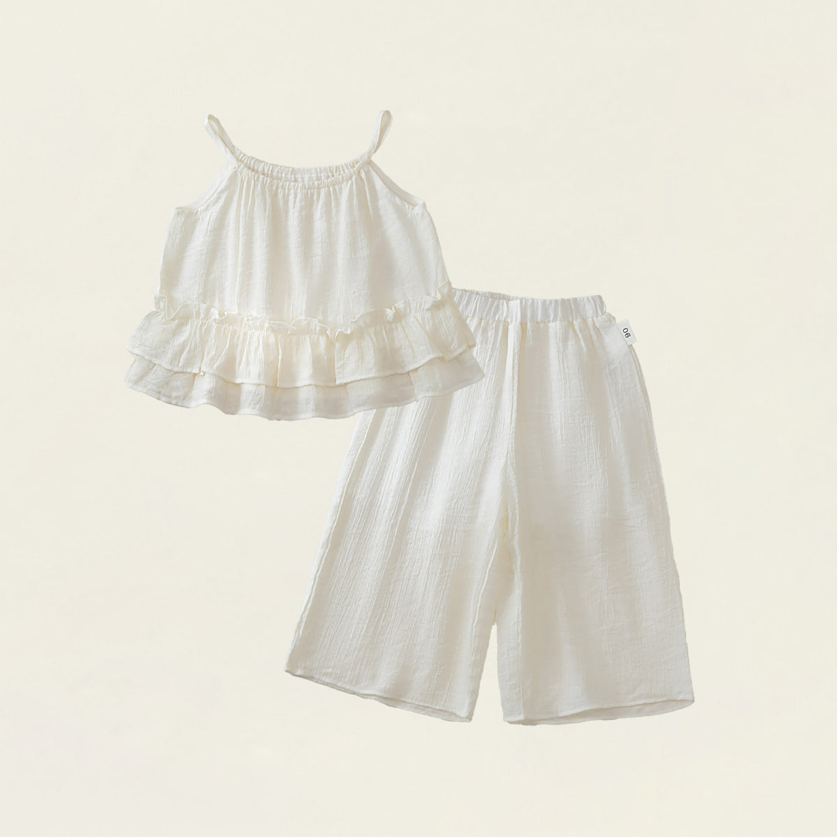 Girls' Ruffle Cami & Shorts Set (2 Colors) - K6126202