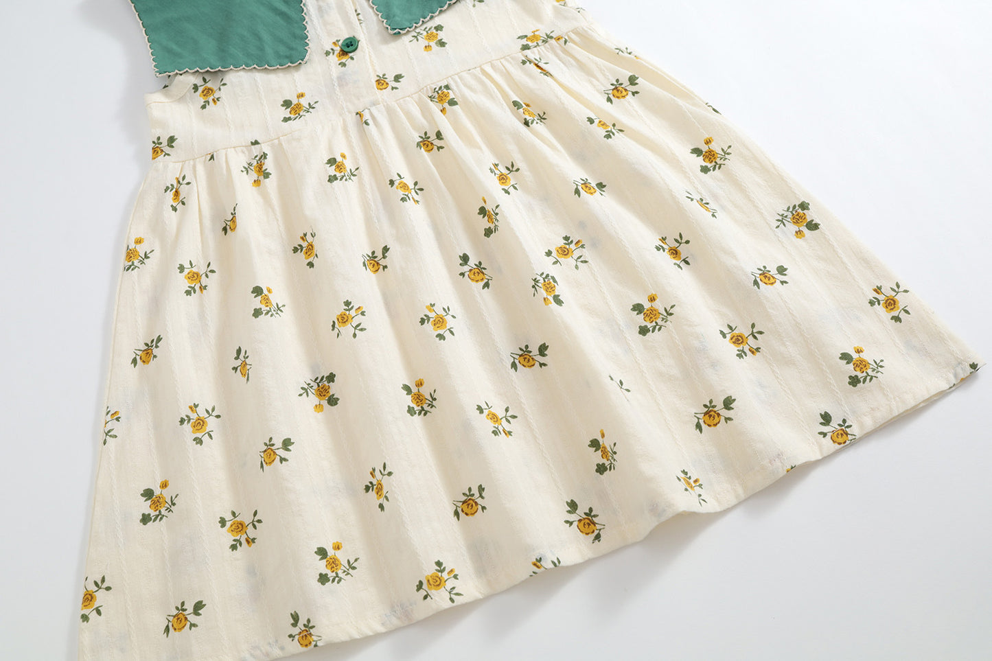 Girls' Floral Sleeveless Sundress