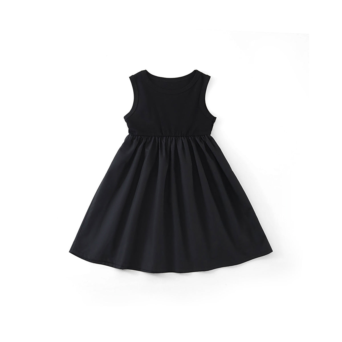 Casual Flared A-Line Dress for Toddlers (2 Colors) -K6126001