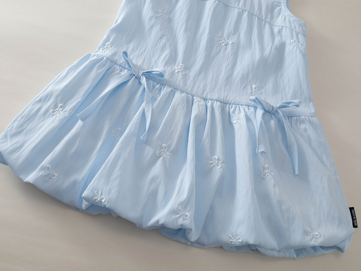 Bubble Hem Toddler Dress (2 Colors) -K6126017