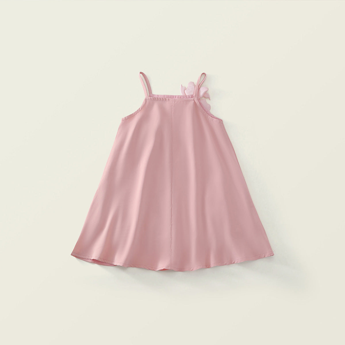 Girls' 3D Floral Appliqué Slip Dress (2 Colors) -K6126037