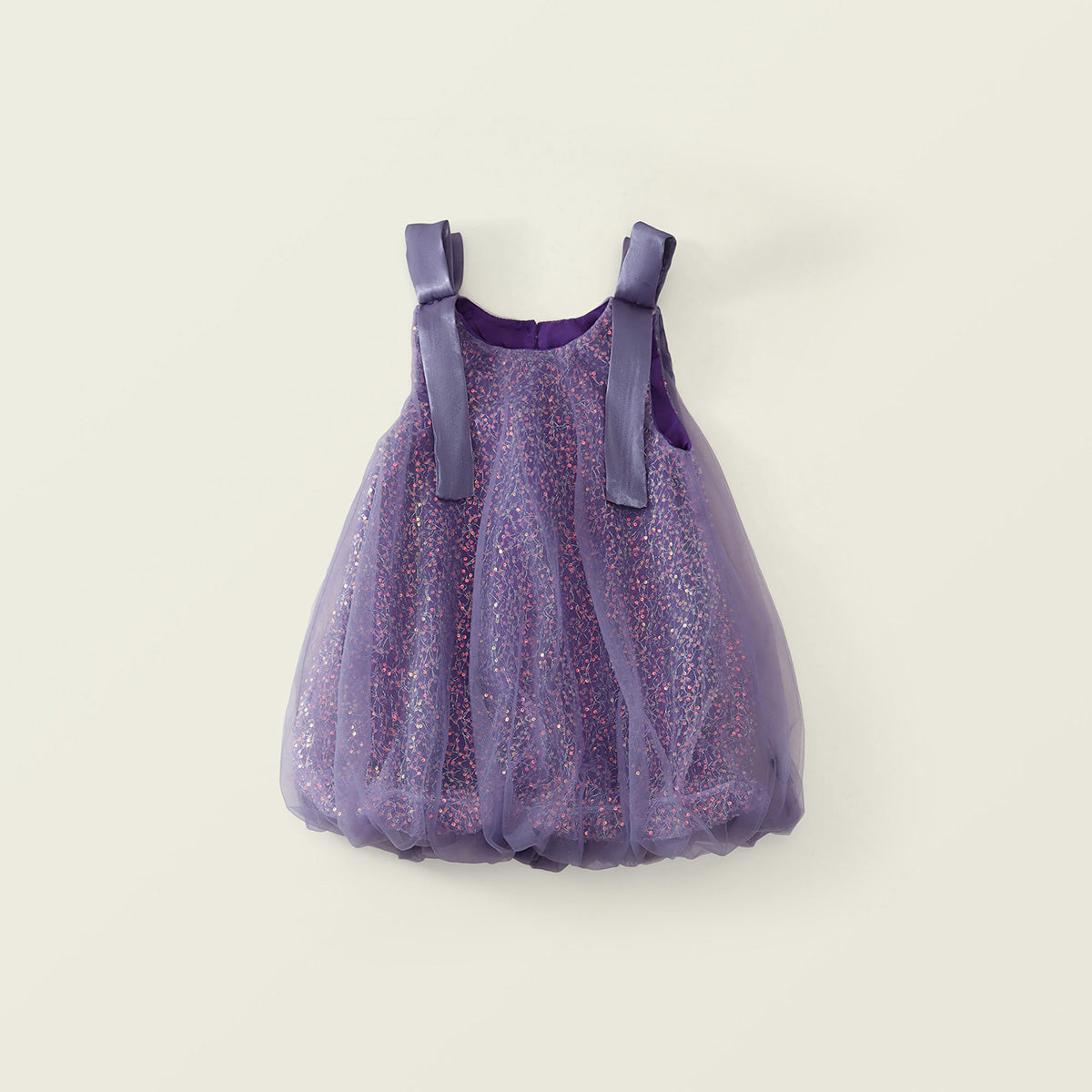 Toddler Girl Sparkle Tulle Sleeveless Party Dress (2 Colors) -K6126106