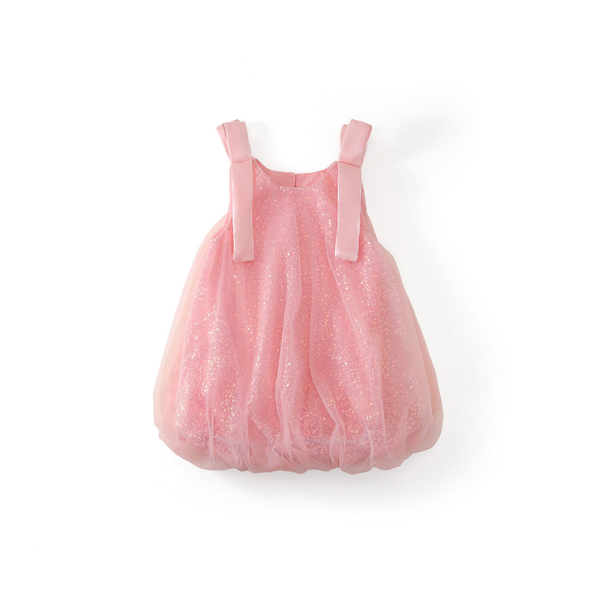 Toddler Girl Sparkle Tulle Sleeveless Party Dress (2 Colors) -K6126106