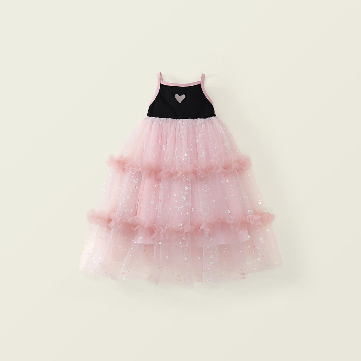 Girls' Glitter Tulle Dress - K6126036