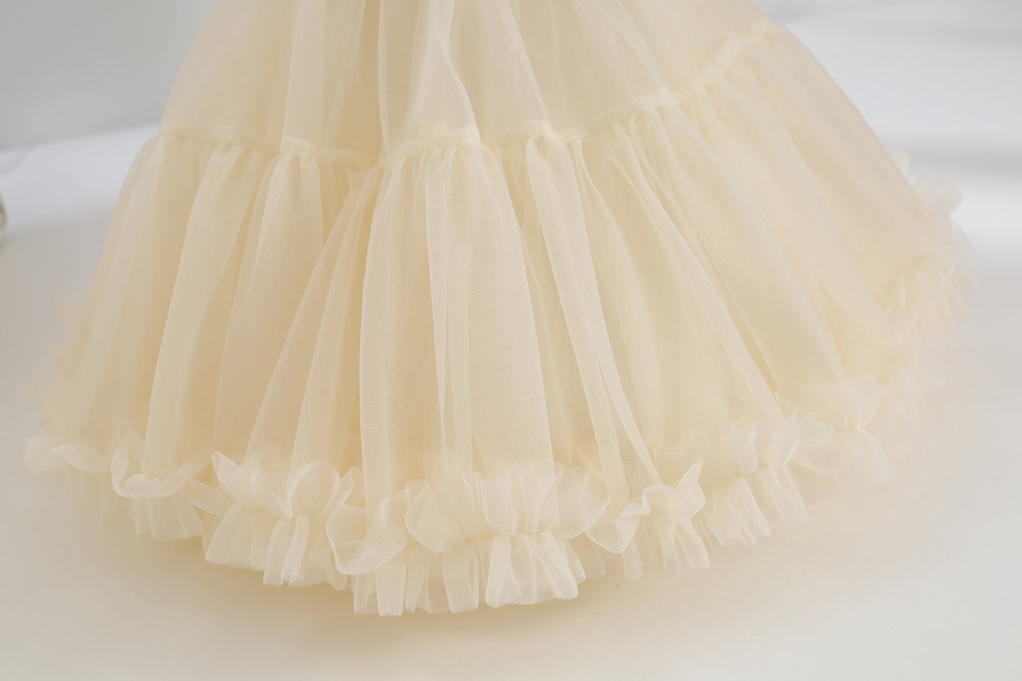 Girls Summer New Puffy Tulle Princess Dress