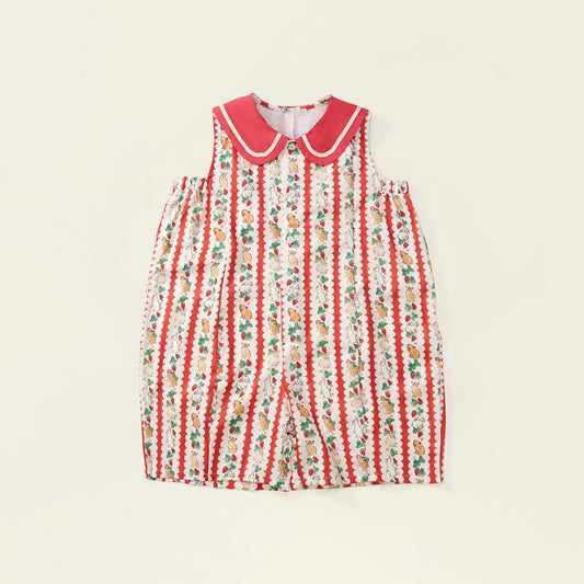 Girl sleeveless rabbit jumpsuit - K3124231