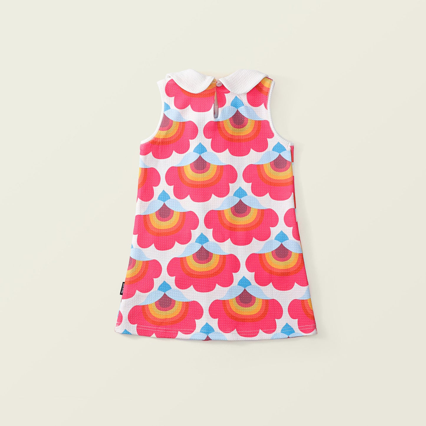 Girls Summer Floral Sleeveless Dress