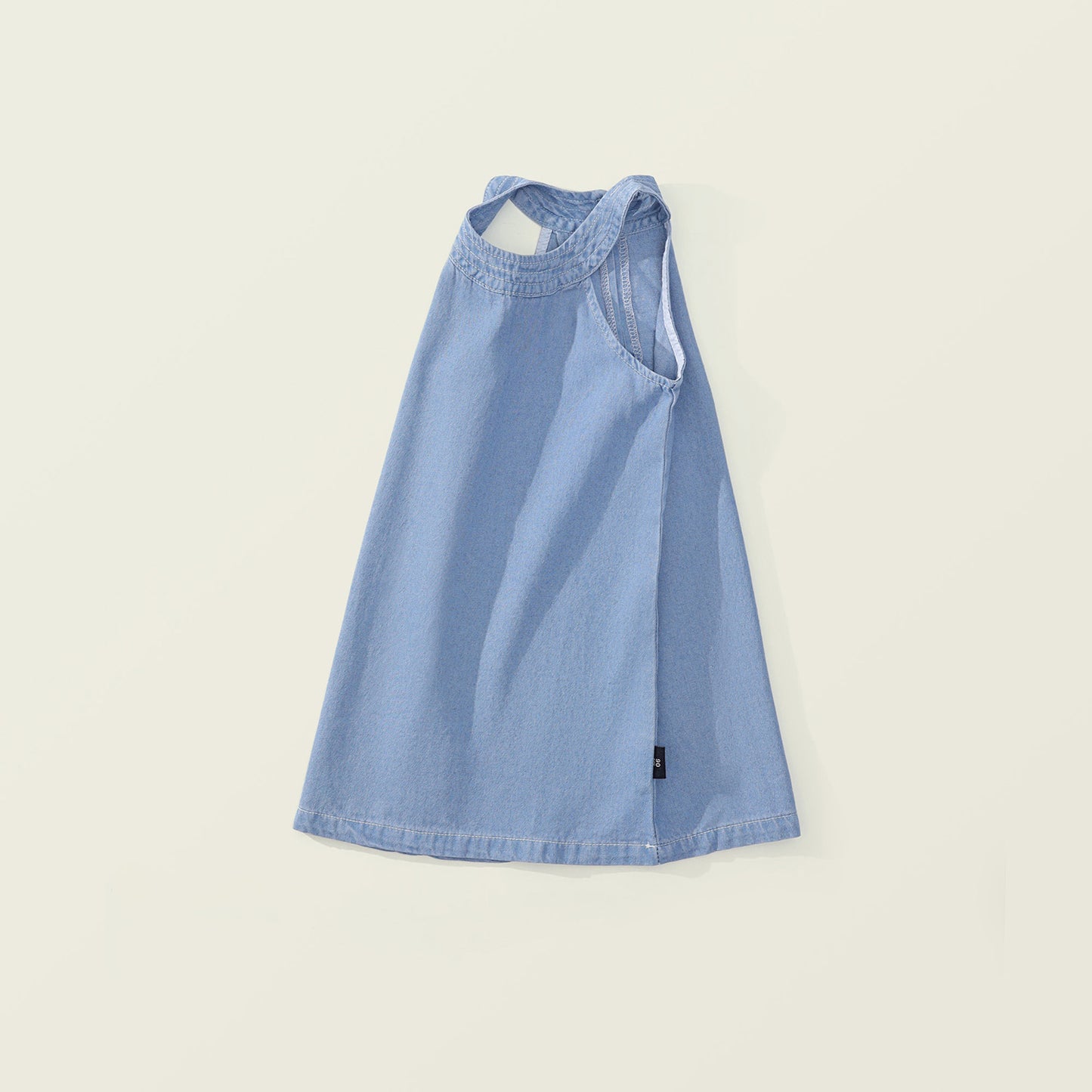 Girls Denim Halter Dress